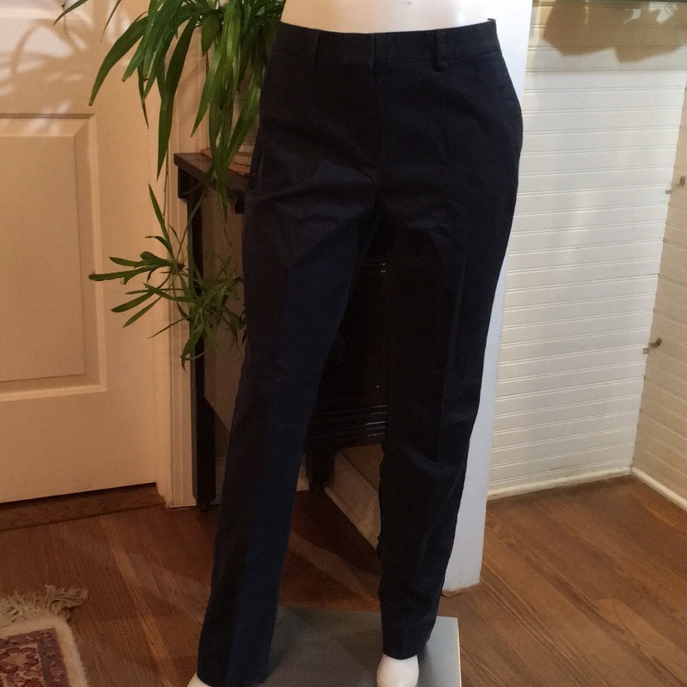 Lands’ End Mid-Rise Straight Leg Chino in Classic Navy NWT